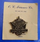 Vtg Ata American Trucking Assns 2 Year Safe Driving Award Pin O C Tanner Card