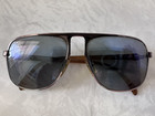 Vintage Playboy 4552 Pilot Aviator Optyl Sunglasses Frames Italy