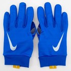 Nike Base Layer Gloves Youth Large Game Royal yellow Ochre white
