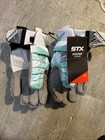 Stx Rzr2 Surgeon - Large  mint Splatter  Lacrosse Gloves   New   free Shipping