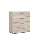 Tvilum Chest Of Drawers 31 57  X 15 85  X 26 81  4-drawer Particle Board Truffle