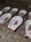 Vintage Handpainted Chopstick sauce Holders