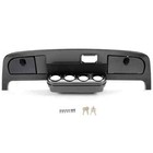Ezgo Txt Golf Cart Dash Assembly Cover Kit Carbon Fiber Style 1994-2013