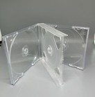 New High Quality 23mm Triple Cd  3 Cd  Jewel Case With Clear Tray  Gf3  u48 