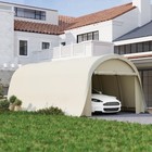 12 x23 6  Heavy Duty Carport  Upf50  Portable Garage  Beige
