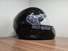 Harley-davidson Hd-m1v Modular Motorcycle Helmet Gloss Black Large 