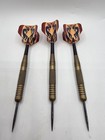 Vintage Set Of Brass Darts With Flights - 22g