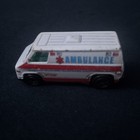 Hot Wheels Super Van Race World City Ambulance White Loose Real Riders Custom 