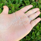 20pcs Adabele 925 Sterling Silver Open Jump Rings 12mm O Ring Connector Strong