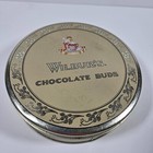 Tin Round Wilbur s Chocolate Buds Lititz Angel 6 5  Diameter