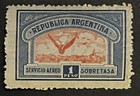 Travelstamps  Argentina Air Mail Stamps Scott  c15 - 1 Peso Mint Mogh