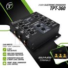 Timpano 3 Way Electronic Crossover Tpt-360 6 Channel W  Subwoofer Equalizer