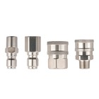 3 8  Npt Quick Connect Adapter Kit Pressure Washer Coupler Stainless Steel