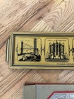 1933-1934 Chicago World s Fair Gold Framed Orotone And Souvenir Album