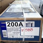 Square D Qom2e2200nrb Outdoor Circuit Box Enclosure W  Breaker Qo 2-pole 200 Amp