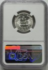1936  Washington Silver Quarter Ngc Ms64     Free Us Shipping