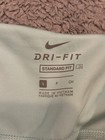 Nike Skort Womens Small Dri-fit Uv 17  Grid Print Golf Aqua Blue Green Pockets