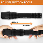 18650 Led Security Tactical Flashlight With Adjustable Zoom And 5 Light Modes