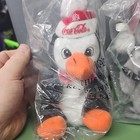 Coca-cola Plush Penguin  Polar Bear  Seel   Multicolor Holiday Bean Bag Plush