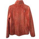 The North Face Osito Fleece Jacket Size Medium Rare Coral Orange Full Zip Cozy