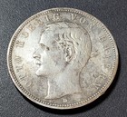 1904-d German States  5 Mark 90  Silver Bavaria Otto Koenig Von Bayern Km  915
