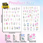 92 Pcs Water Soluble Embroidery Patterns  Stick And Stitch Embroidery Designs Wa