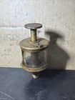 Antique Brass Glass Drip Oiler Hit Miss Steam Michigan Lubricator Engine 1 4   