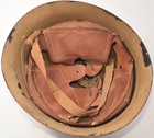 Wwii Japanese Type 90 Helmet With Post-war Thailand Siam Navy Anchor And Liner