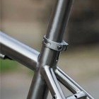 Titanium Bike Seatpost Clamp 31 8 34 9mm Bicycle Seatpost Holder Seat Tube Clip