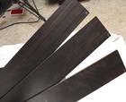 Dark Macassar Ebony Bass Guitar Fretboard Blank 3 1x26 6  Mf32