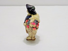 Vintage Celluloid Boy With Fruit Baskets Figural Tape Measure