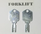  2   Hyster Forklift  Keys Key  166  51335040 Fits Yale  Komatsu  Clark  Gradall