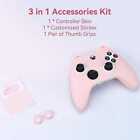Geekshare Pink Cat Paw Case Cover For Xbox Series X Controller Skin 3-in-1 Kit