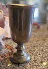 Vtg Wilton Armetale Rwp Wine Water Goblet Plough Tavern Matte Finish 7 