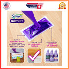 Swiffer Wetjet Hardwood Floor Mop Kit  Includes Mop  Pads  Solution   Batteries