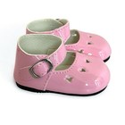 18 Inch Doll Shoes- Best Prices Fits 18 Inch Fashion Girl Dolls- Pink Heart