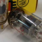 Match Pair E88cc Siemens   Halske -  valvo Red  Gold Pin  Maxi-pre   Nos  Bn4139