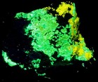 A   Small Sw Uv Fluorescent  Very Rich Esperite   Willemite Franklin Nj Minerals