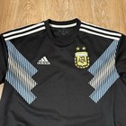 Adidas 2018-2019 Argentina Away Shirt Jersey Mens World Cup Football Soccer L