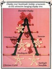 Macrame A Merry Christmas Macrame Pattern Booklet 21 Designs  Vintage 1981