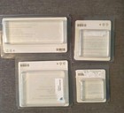 Stampin Up Clear Acrylic Block Set  Set Of 4 Blocks C  E  D    I