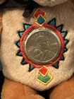 Limited Treasures Sacagawea   Pomp The Golden 2000p Liberty Dollar Coin Bear Nwt