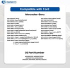 Fuel Filler Flap Gas Door Compatible With 2011-2023 Mercedes-benz A-class B-clas