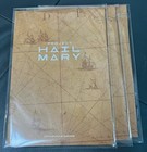    project Hail Mary Korea Theater Limited Edition Rocky s Observation Journal New