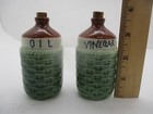 Vintage Relco Japan Hand Painted Ceramic Oil   Vinegar Jugs