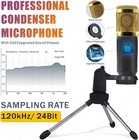 Podcast Equipment Bundle  Condenser Microphone With Tripod Stand And Professi   