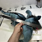 Folkmanis Sky Dragon Hand Puppet Teal Blue 24    Full Body Plush Toy Storytime New