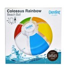 Huge 48    Inflatable Multi-color Rainbow Beach Ball     Jumbo Pool Party Float