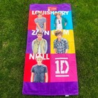 2013 One Direction 1d Harry Styles Zayn Liam Payne Niall Horan Beach Towel Nwt