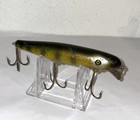 Vintage Pflueger Palomine Wood Fishing Lure- Perch Color